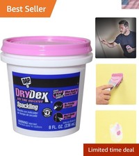 DryDex 1/2 Pint Spackling - Innovative Dry Time Indicator for Flawless Repairs