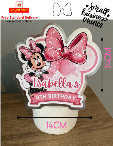 Personalised minnie mouse - personalised,