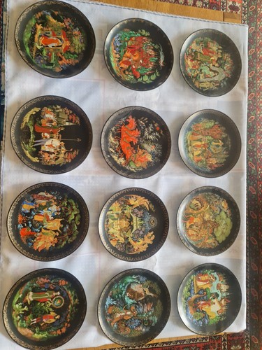 Russian fairy tale plates - russian, 12