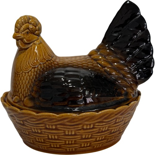 Kingston pottery hen nest - pottery,