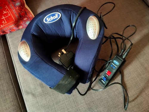 Scholl neck massager with - scholl,