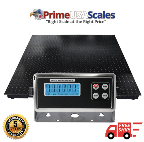 Pallet scale year - 5, warranty