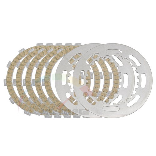 Clutch plates steel - steel, for