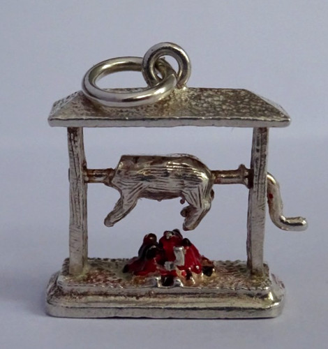 Rare vintage solid - , sterling