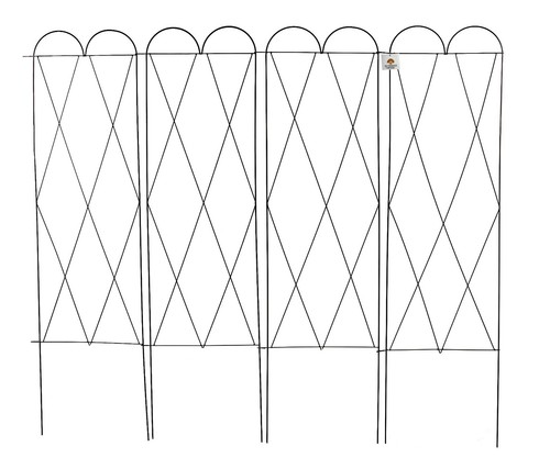 Extra wide garden trellis - trellis, wall