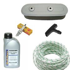 Asuka/ Lawnflite Pro Honda GXV160 Service Kit (Air Filter & Spark Plug, oil Cord