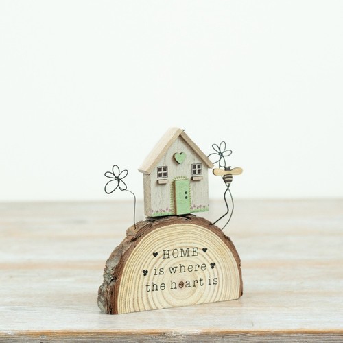 Rustic wooden log house - wooden,