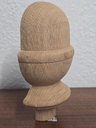 Staircase newel post cap oak - post,