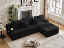 L-Shaped Sectional Corner Sofa