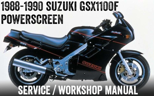 1988 1990 suzuki gsx1100f - 1988-1990,