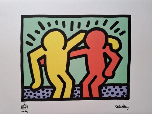 Keith haring signed - haring,
