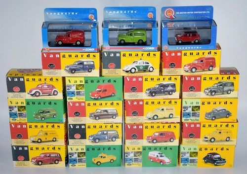 Vanguards diecast model vans - vanguards,