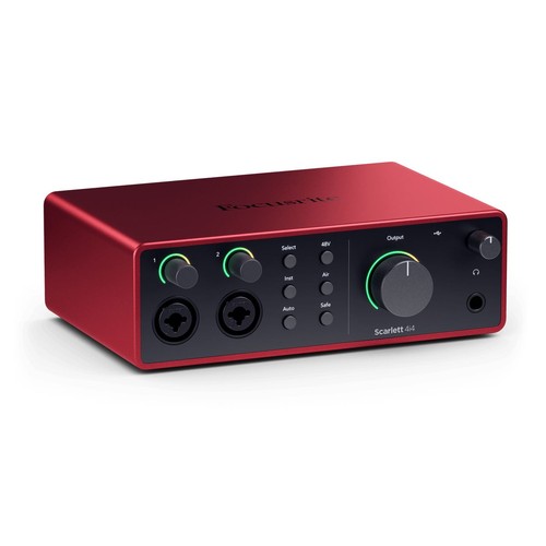 Focusrite scarlett 4i4 4th - 4i4, (4th
