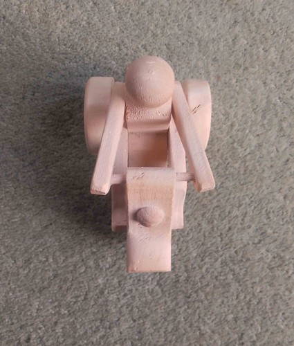 Small wooden tricycle - wooden, toy