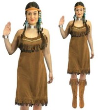 Ladies Red Indian Costume