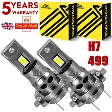 FOR FORD MONDEO MK4 2X H7 LED