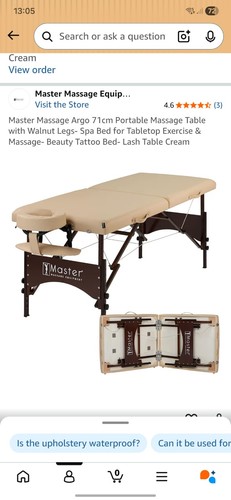 Massage table new not taken - new,