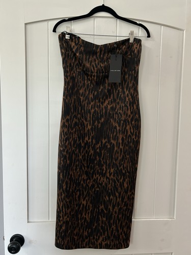 Halston leopard print - , dress