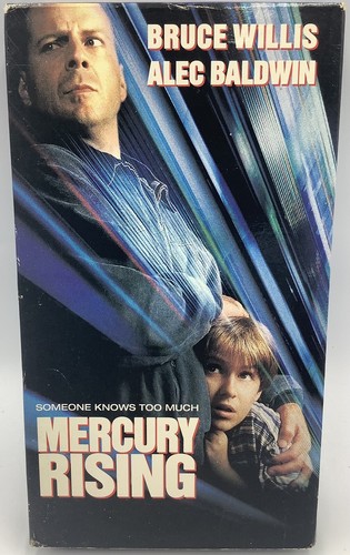 Mercury rising vhs - rising, (vhs