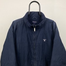 Gant Mens XL Jacket fleeced lined waterproof outershell Soft Hooded Funnel