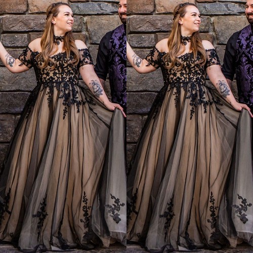 Gothic wedding dresses line - gothic,
