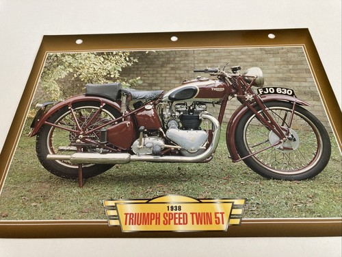 Triumph 500 speed - speed, 1938