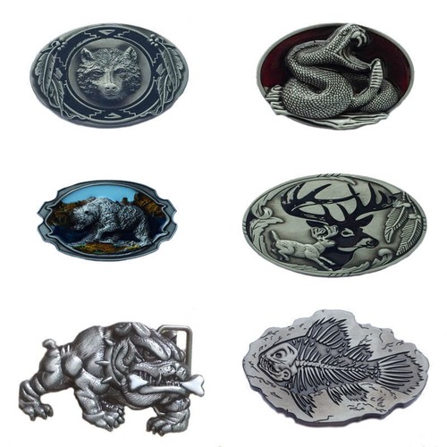 Gifts bull belt buckle - bull, metal