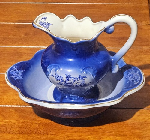 Antique staffordshire flow - antique,