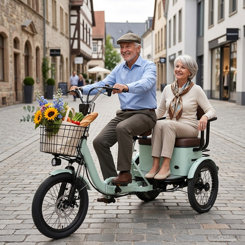 Inch folding electric trike - folding,