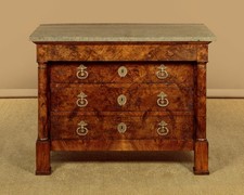 Antique French Burr Walnut