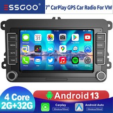 7" CarPlay For VW Volkswagen Jetta Android 13 Car Stereo Radio GPS Touch Screen
