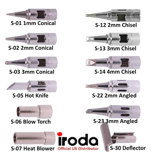 Pro iroda soldering tips - pro,