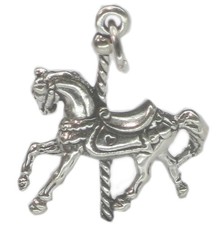 Carousel Horse sterling silver