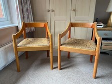 PAIR OF ITALIAN RED RUSH