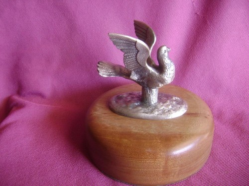 Vintage pewter car - vintage,