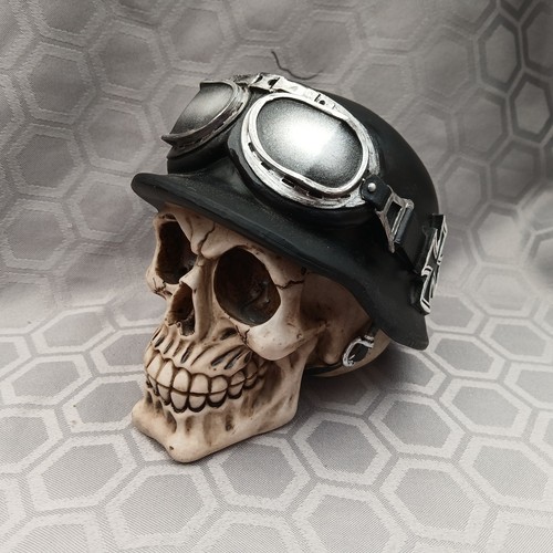 Nemesis now biker skull - nemesis, with