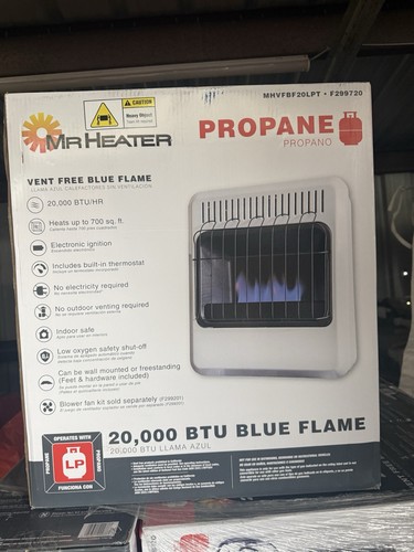 Heater 000 btu blue - 20,000,