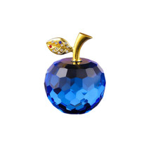 1pc Mini Glass Fruit Figurines