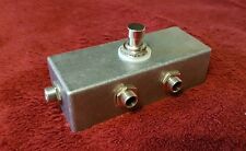 Effects Loop Bypass Pedal BYP1  True Bypass for Guitar Effects Pedals Diecast 