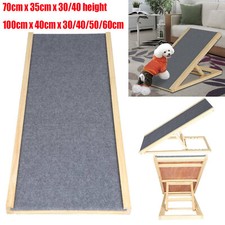 Dog Pet Ramp Wooden Folding