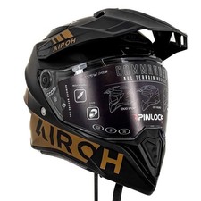 Airoh Commander Gold Adventure Dual Sport Motorcycle Gold Matt Helmet ex-display