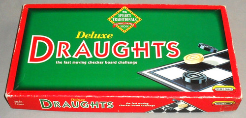 Deluxe draughts board game - deluxe,