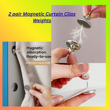 Magnetic Curtain Clips Weights
