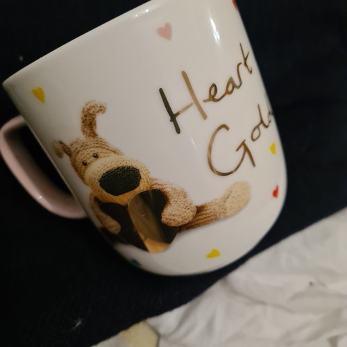 Boofle bear heart - of, gold