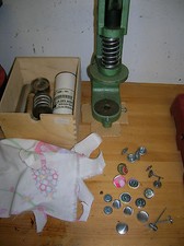 Upholstery button covering /