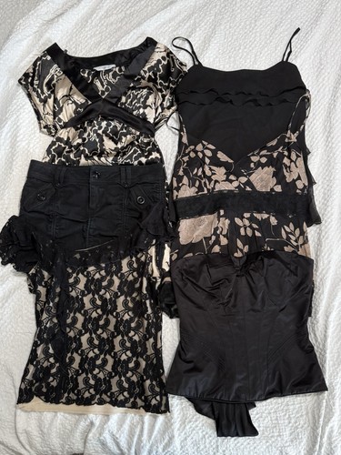 2000s cami corset top