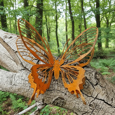 3D Metal Butterfly Wall Art