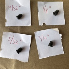 4 X VARIOUS SIZE COLLETS FOR