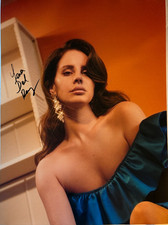 Lana Del Rey Hand Signed 16x12