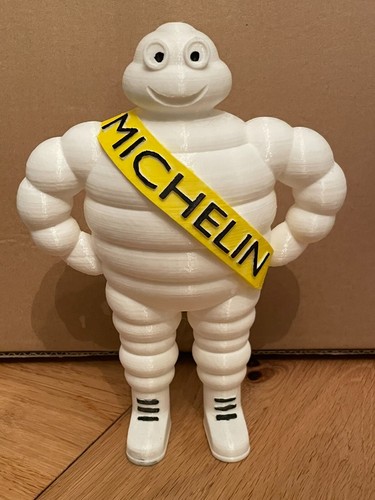 Michelin man printed figure - man,
